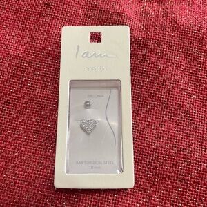 I am - Belly Piercing Ring - Surgical Steel